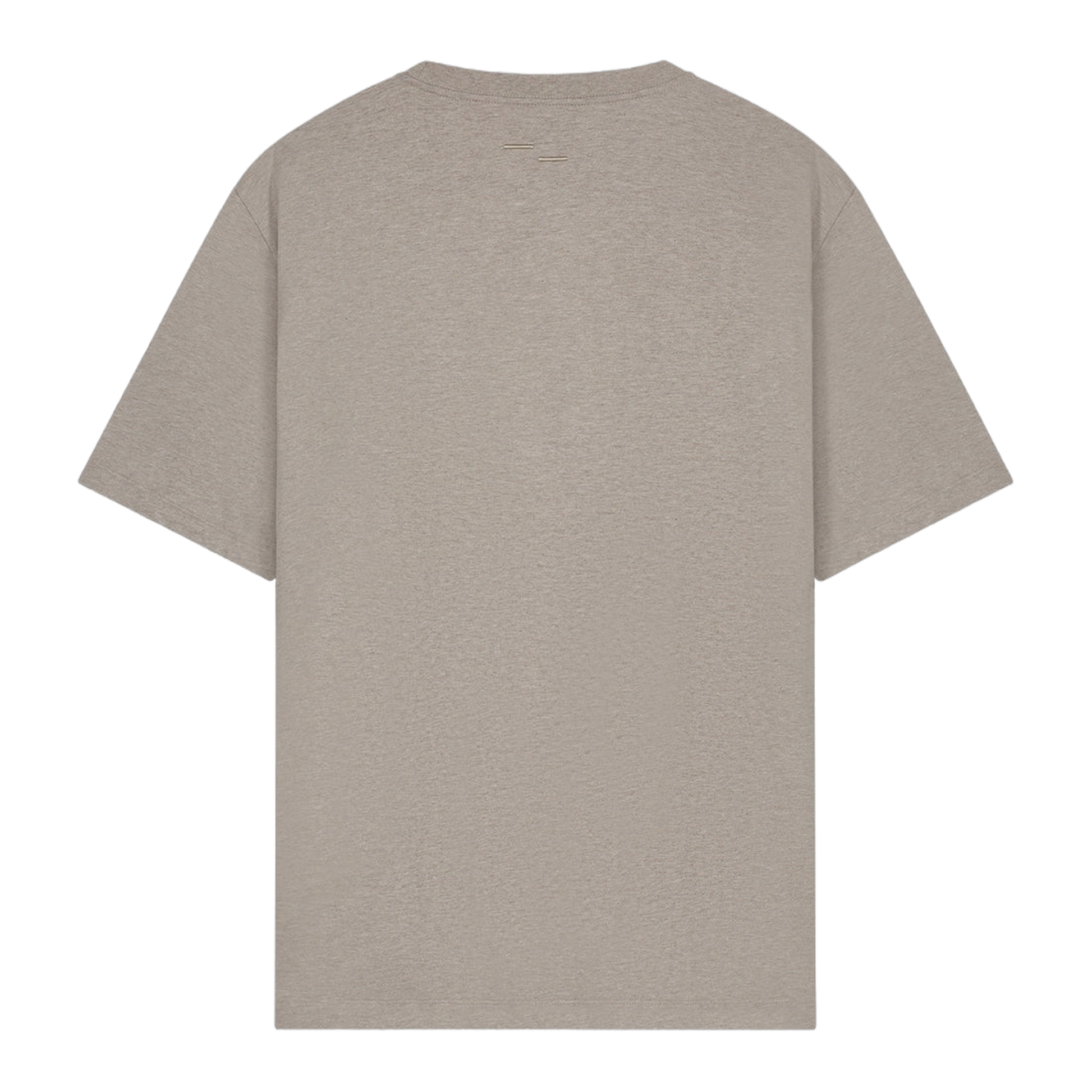 T-Shirt Embroidered Knot Melange Pure