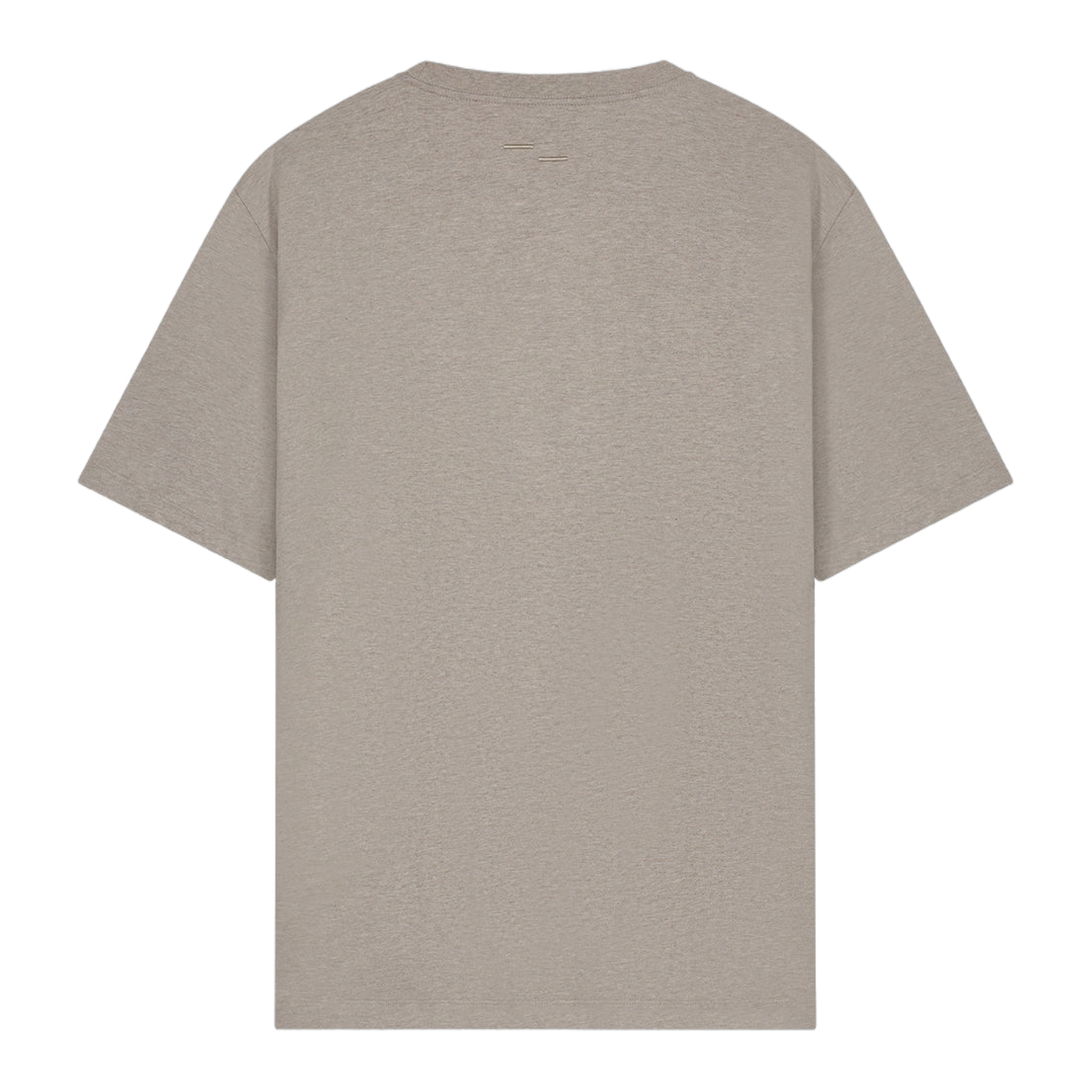 T-Shirt Embroidered Knot Melange Pure