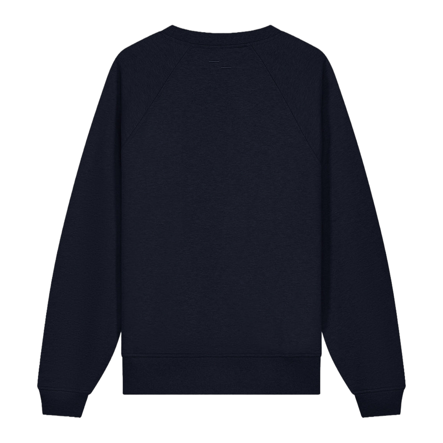 Sweatshirt Embroidered Knot Melange Navy