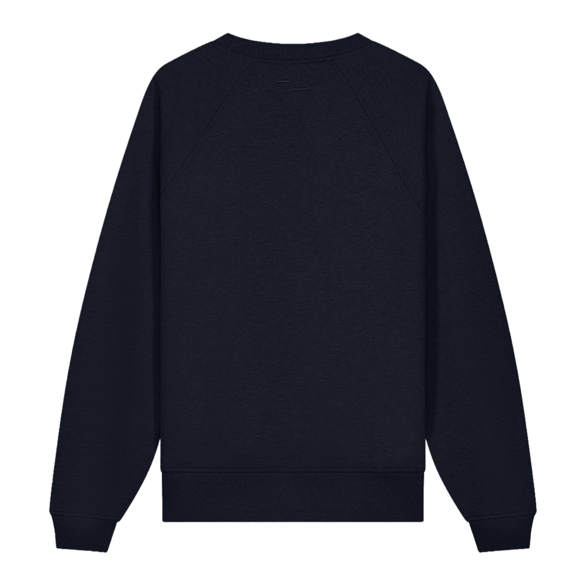 Sweatshirt Embroidered Knot Melange Navy