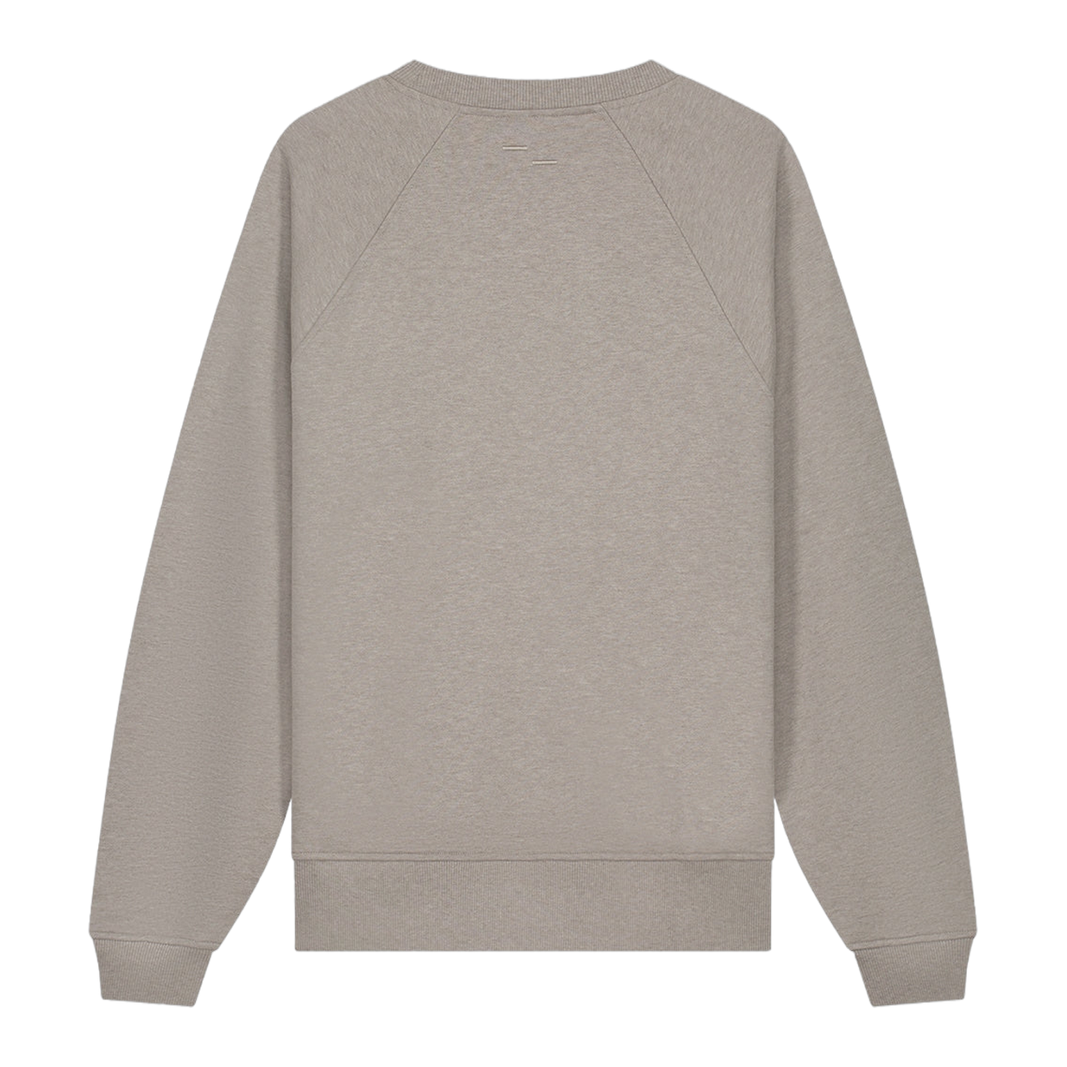 Sweatshirt Embroidered Knot Melange Pure