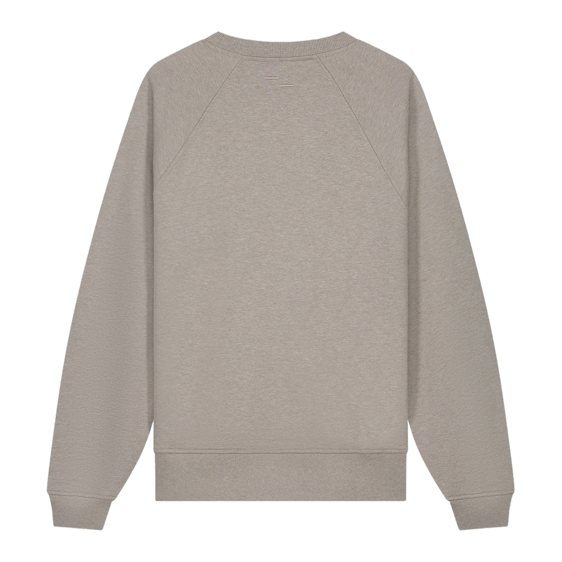Sweatshirt Embroidered Knot Melange Pure