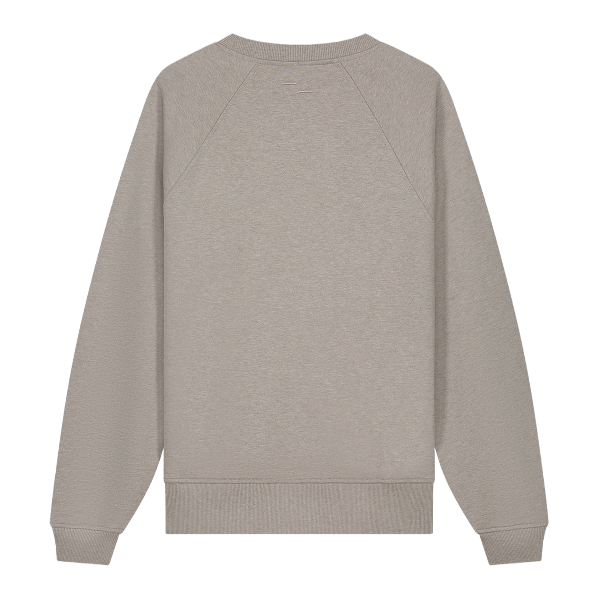 Sweatshirt Embroidered Knot Melange Pure