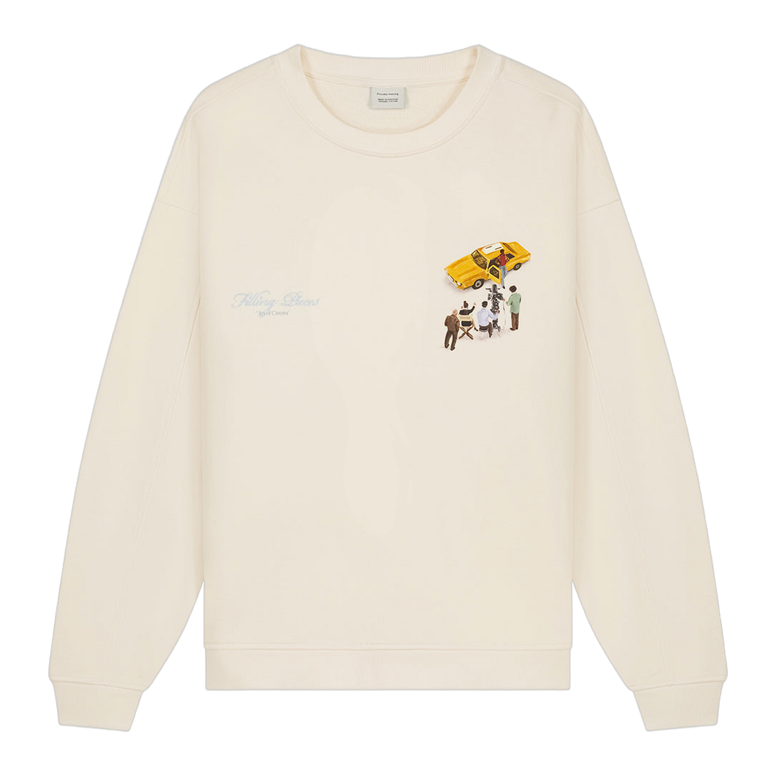 Sweatshirt Film Set Antique White