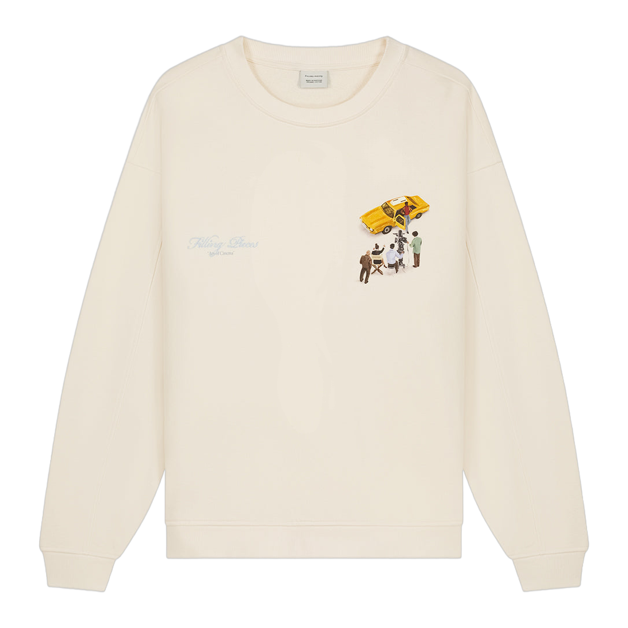 Sweatshirt Film Set Antique White