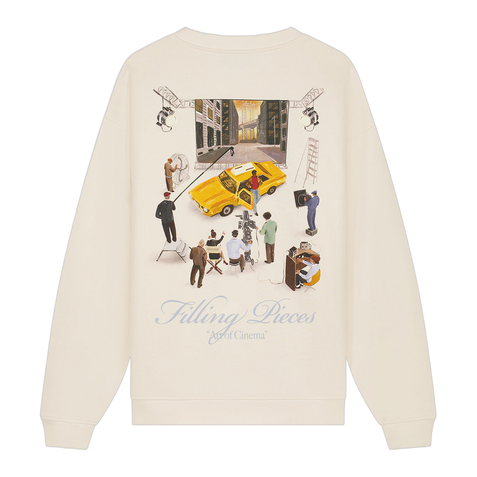 Sweatshirt Film Set Antique White