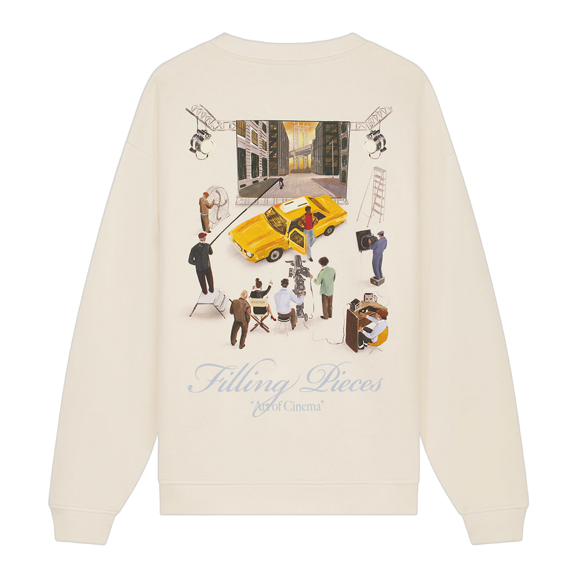 Sweatshirt Film Set Antique White