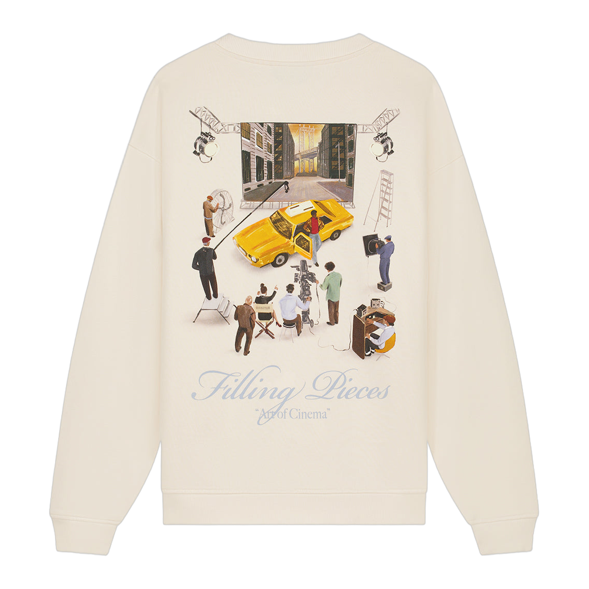 Sweatshirt Film Set Antique White