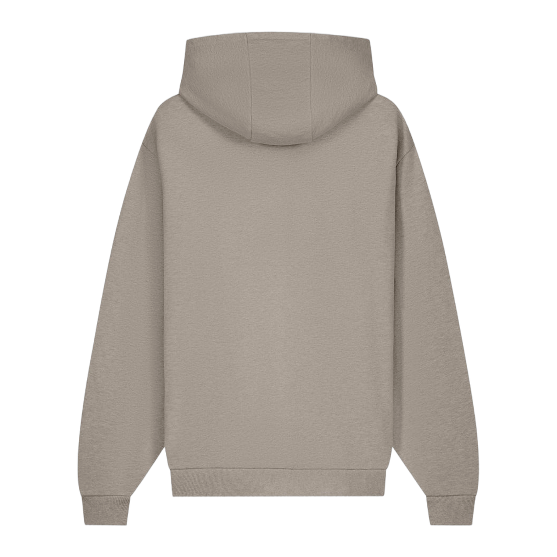 Half Zip Hoodie Melange Pure