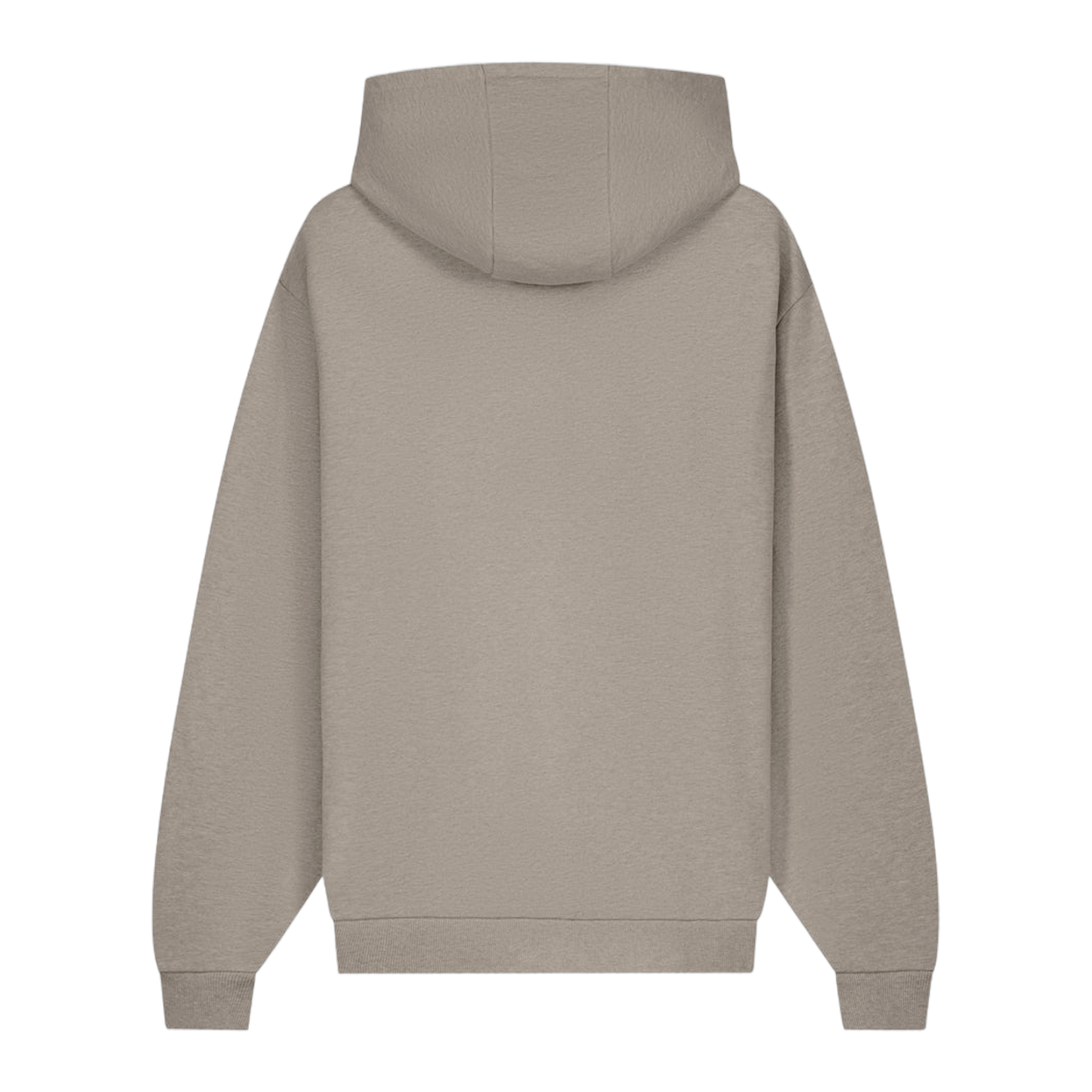 Half Zip Hoodie Melange Pure