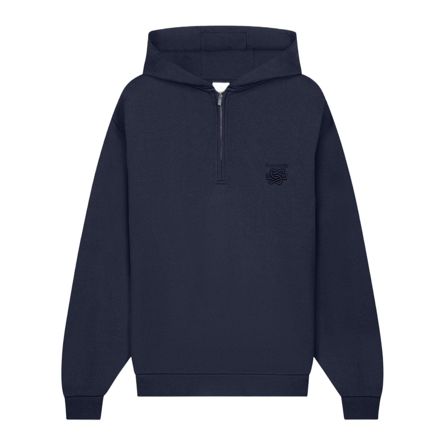 Half Zip Hoodie Navy