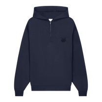 Half Zip Hoodie Navy