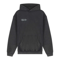 Hoodie Boxy Bridge the Gap Vintage Black
