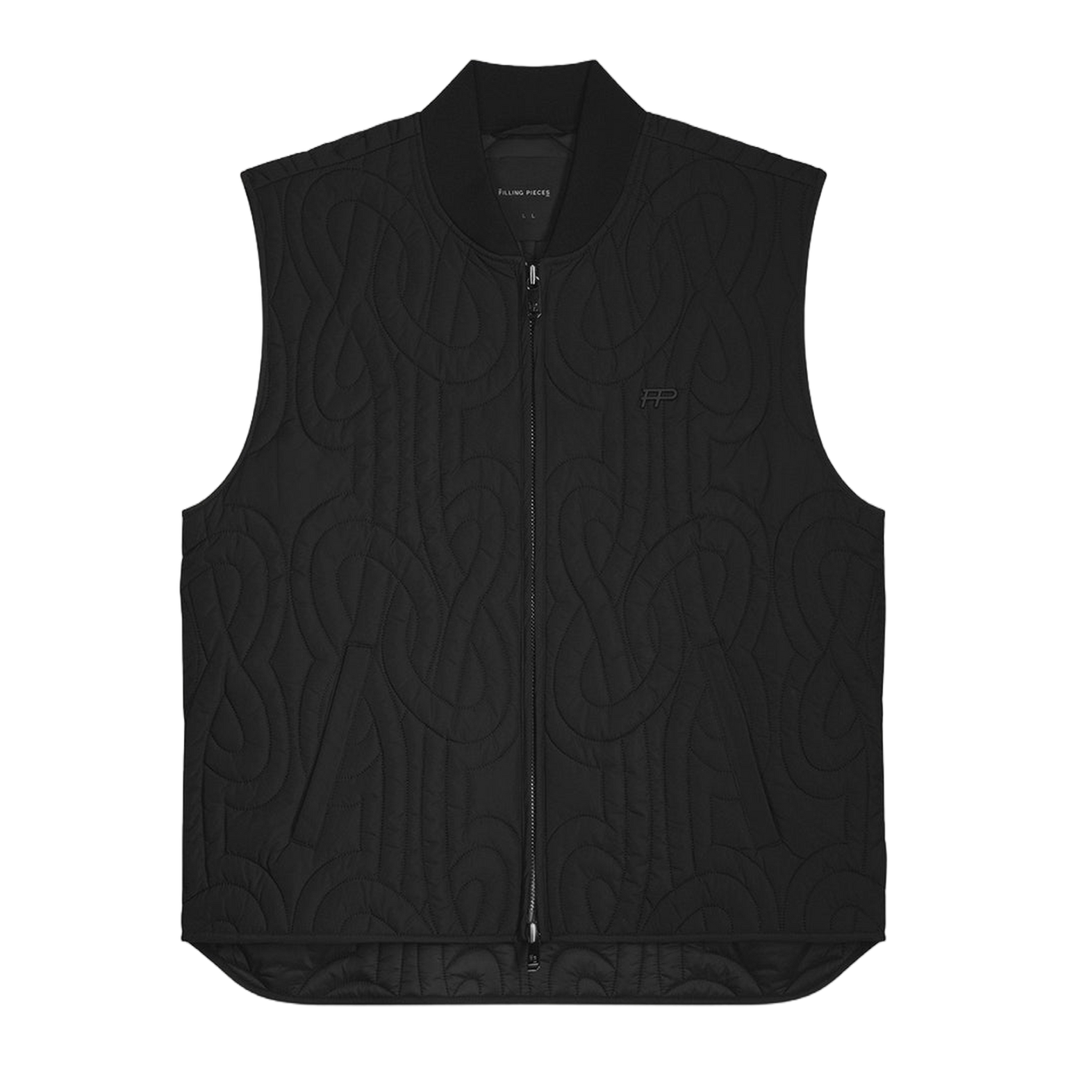 Quilted Vest Black