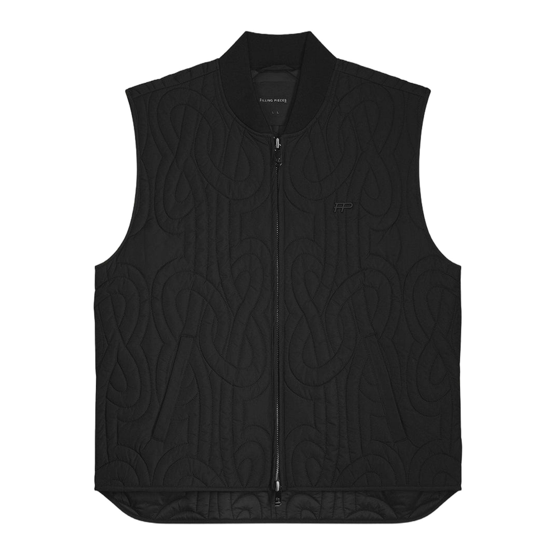 Quilted Vest Black