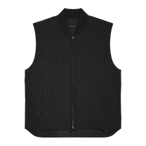 Quilted Vest Black