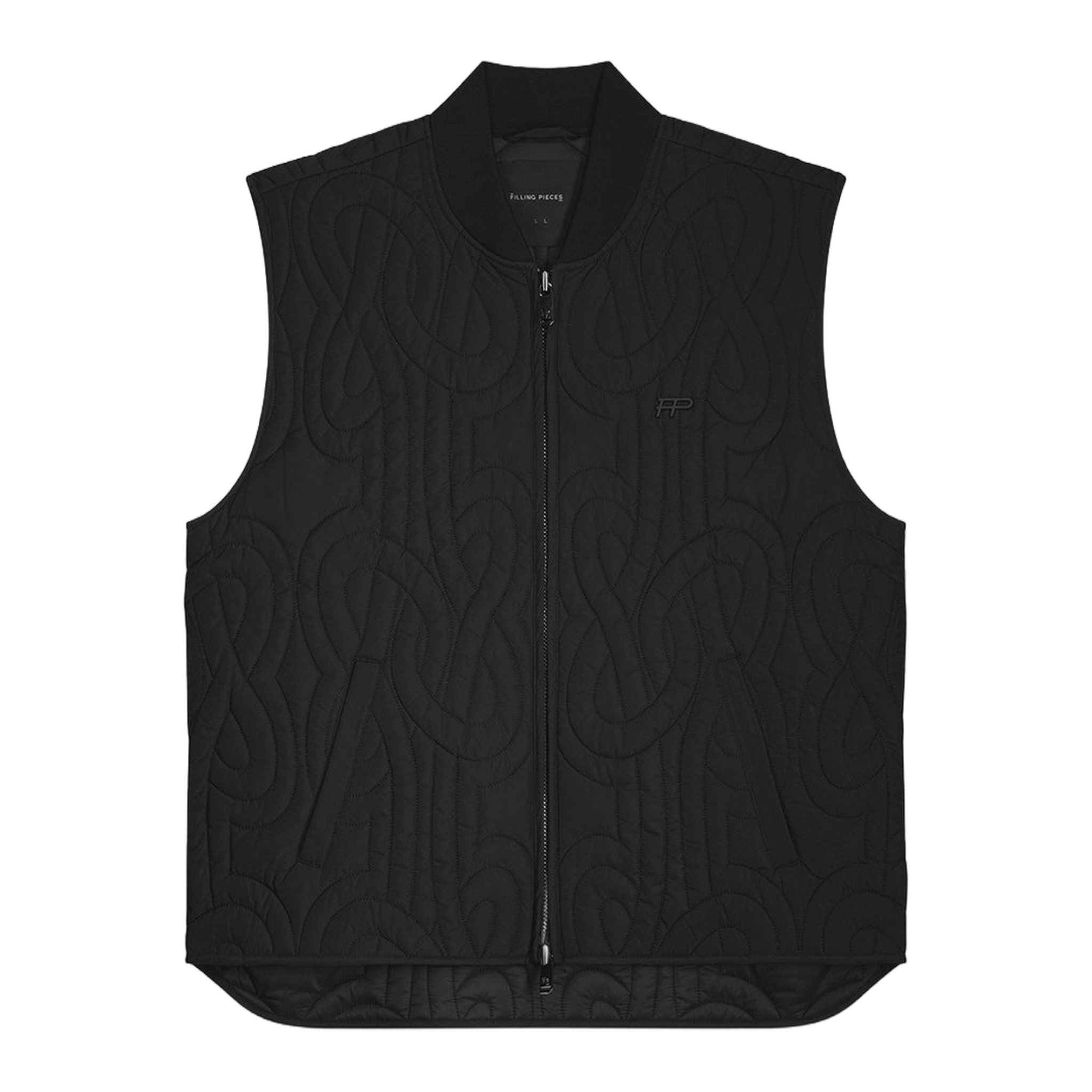 Quilted Vest Black