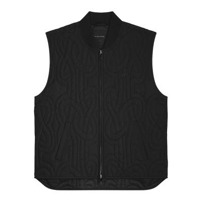 Quilted Vest Black