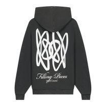 Zip Hoodie Film Strip Vintage Black