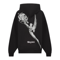Zip Hoodie Chrome Trophy Black