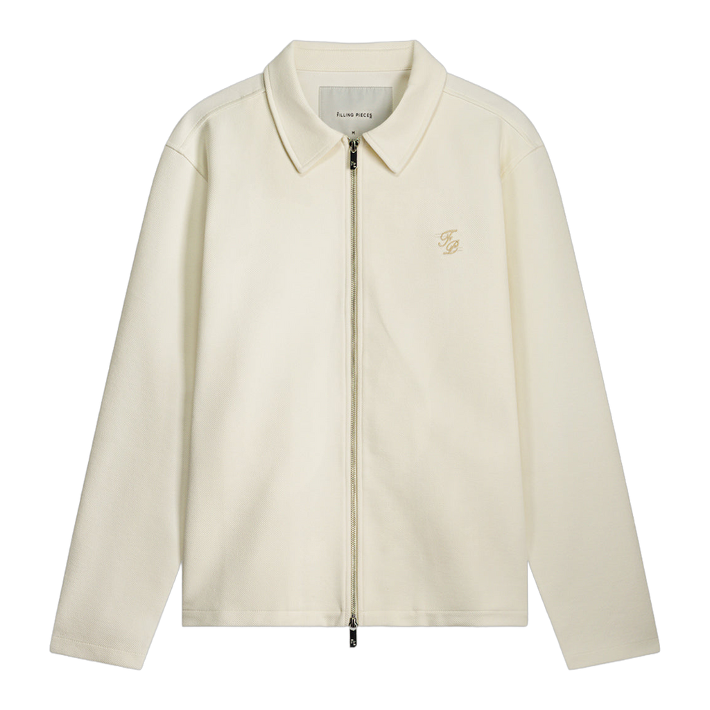 Coach Jacket Logo Antique White