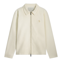 Coach Jacket Logo Antique White