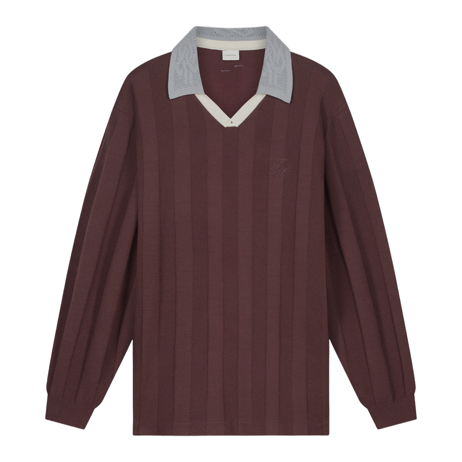 Knit Football Jersey Bitter Chocolate