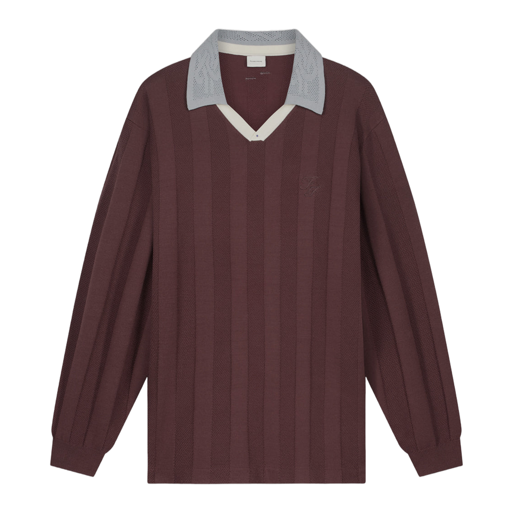 Knit Football Jersey Bitter Chocolate