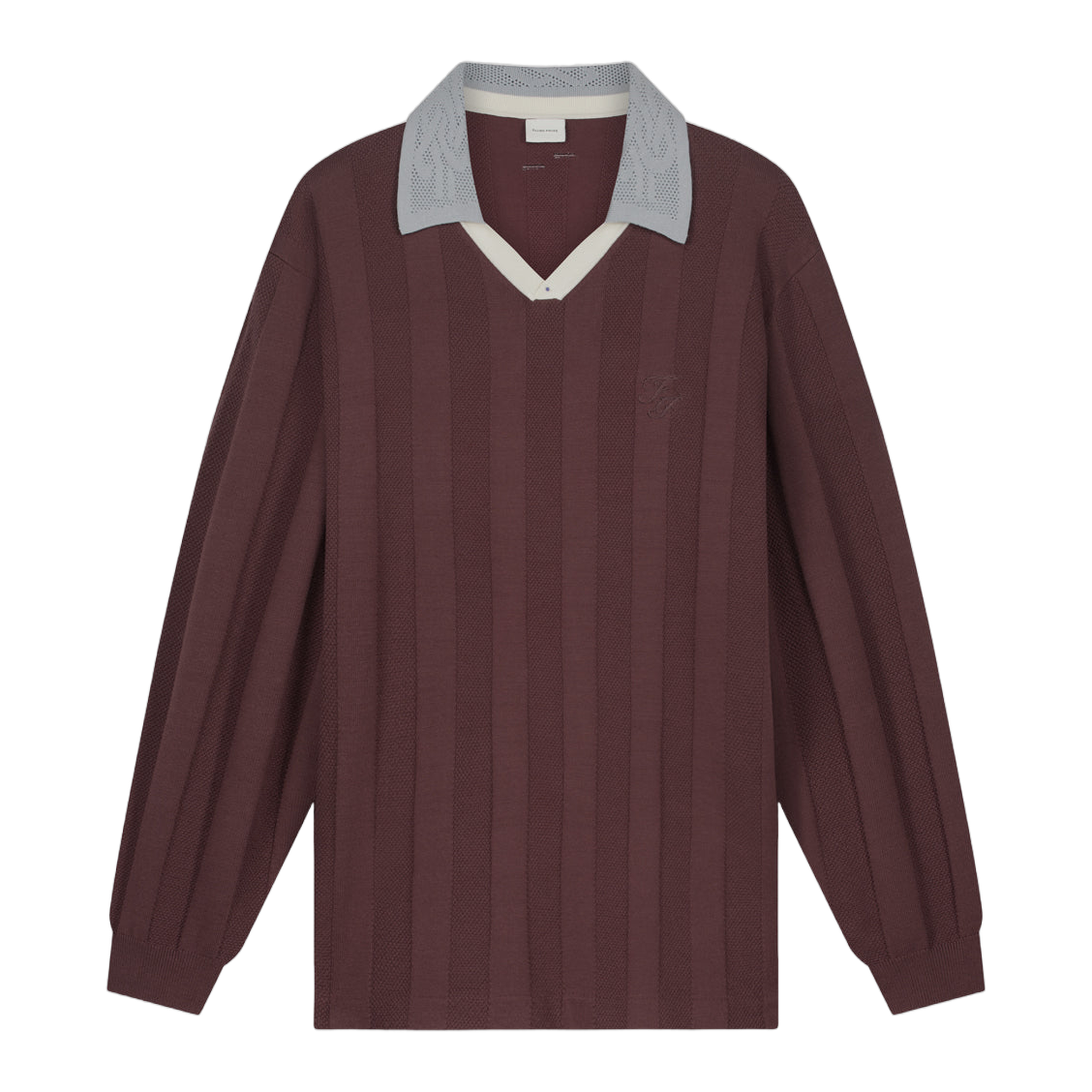 Knit Football Jersey Bitter Chocolate