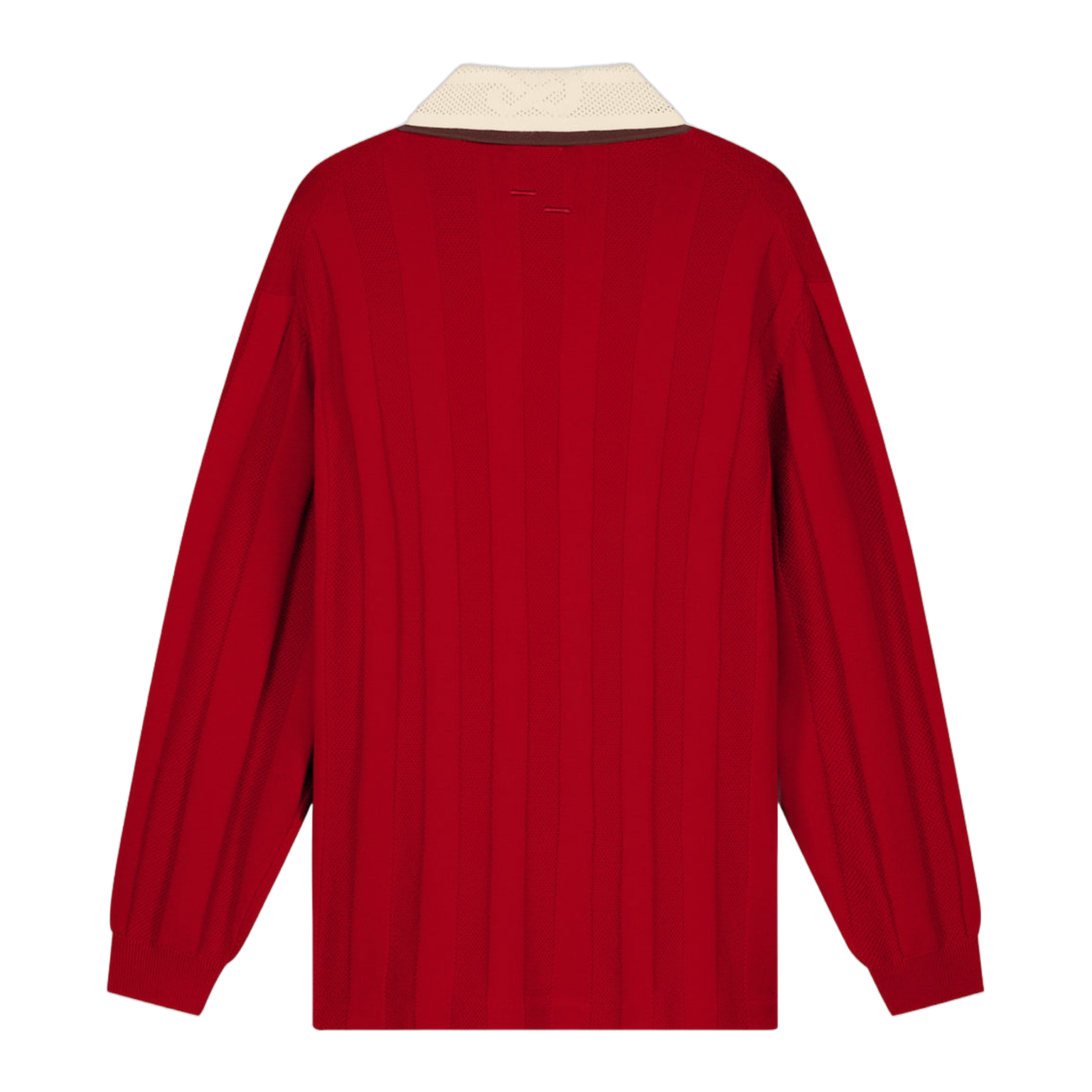 Knit Football Jersey Scarlet Red