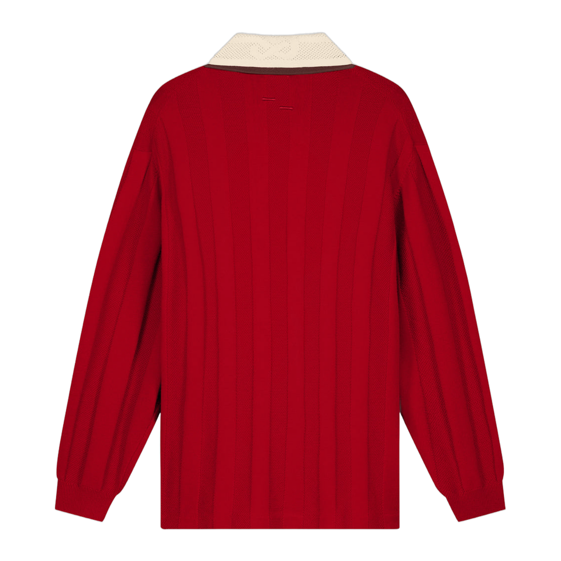 Knit Football Jersey Scarlet Red