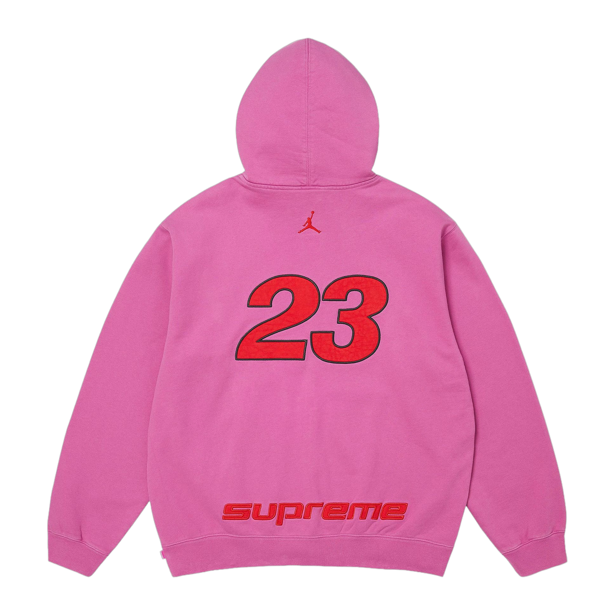 Supreme x Jordan Zip Up Hooded Sweatshirt 'Pink' · kolab