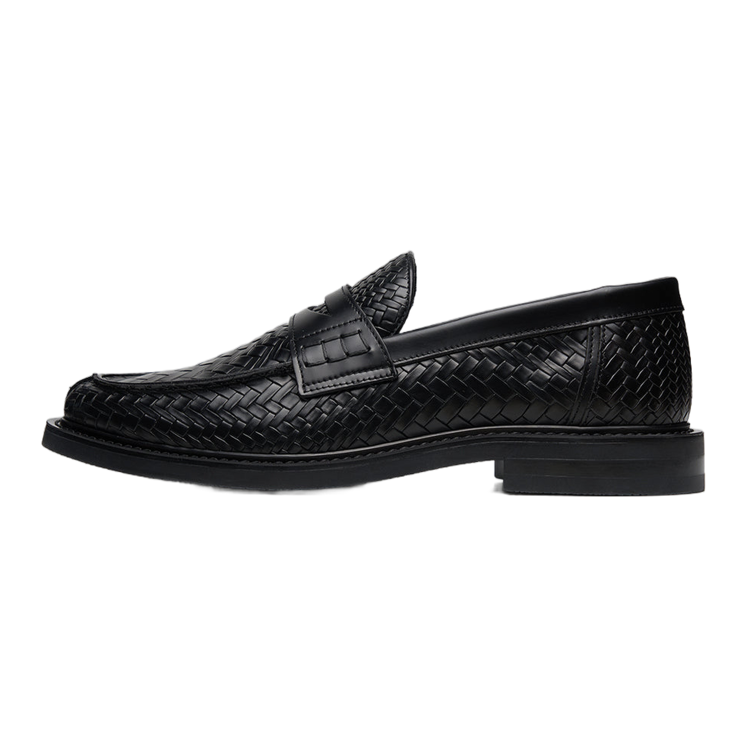Loafer Woven Twist Black