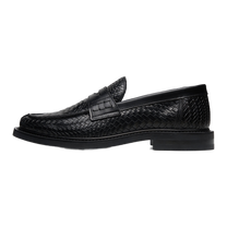 Loafer Woven Twist Black