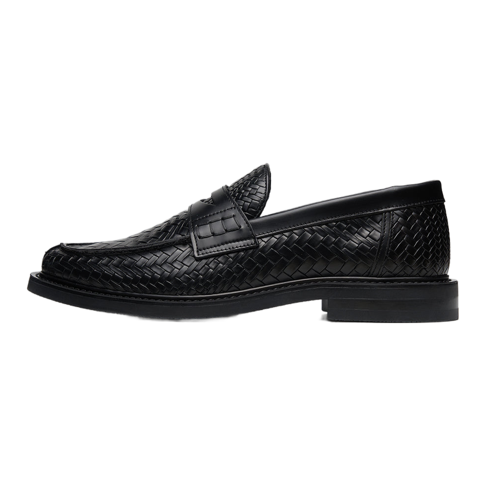 Loafer Woven Twist Black