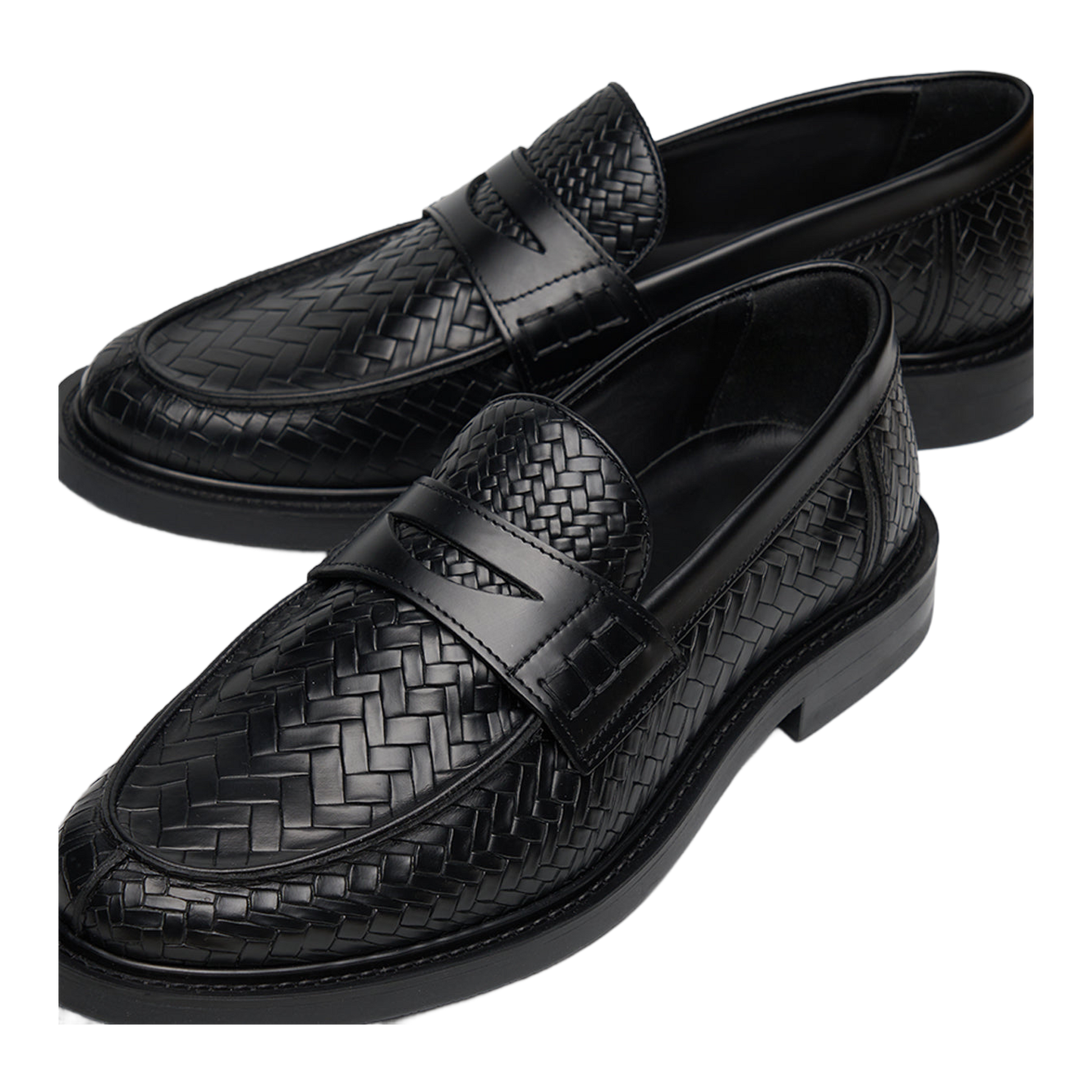 Loafer Woven Twist Black