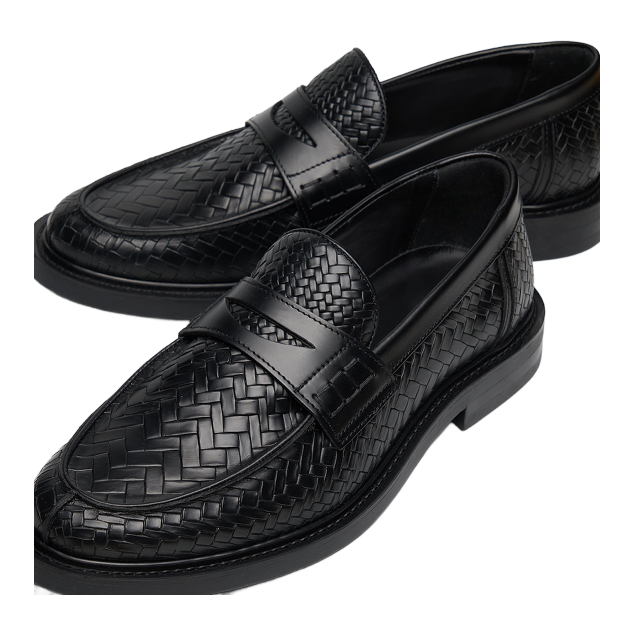 Loafer Woven Twist Black