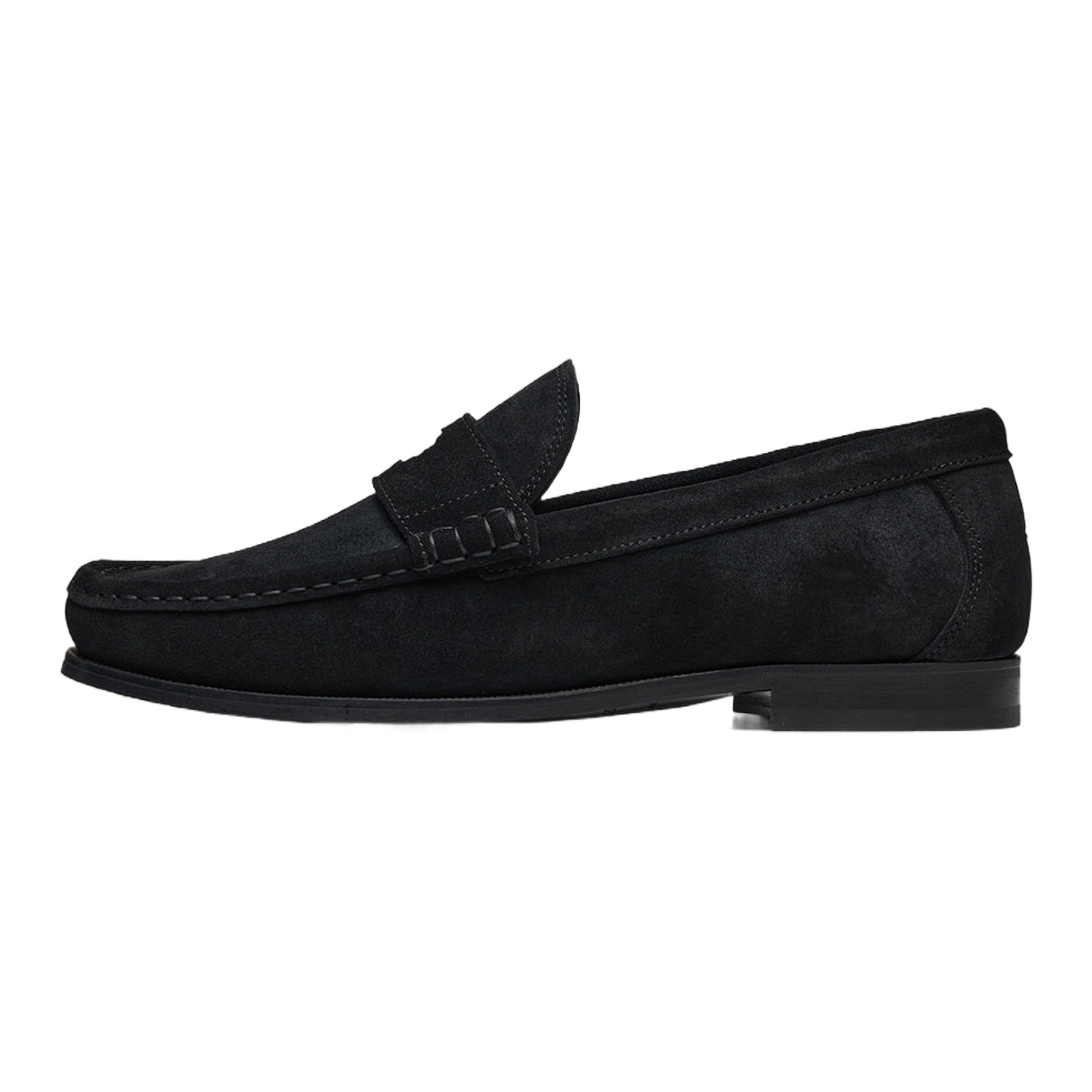 Lux Loafer Suede Black