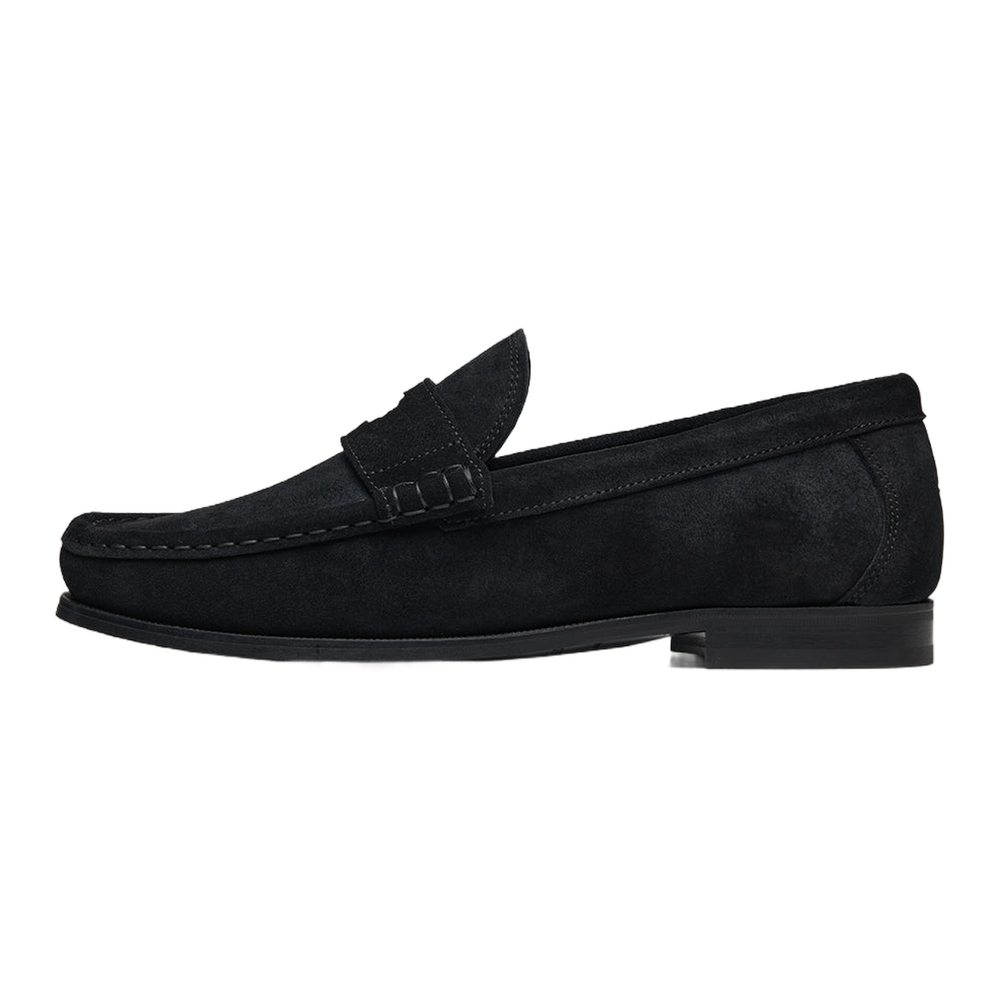 Lux Loafer Suede Black