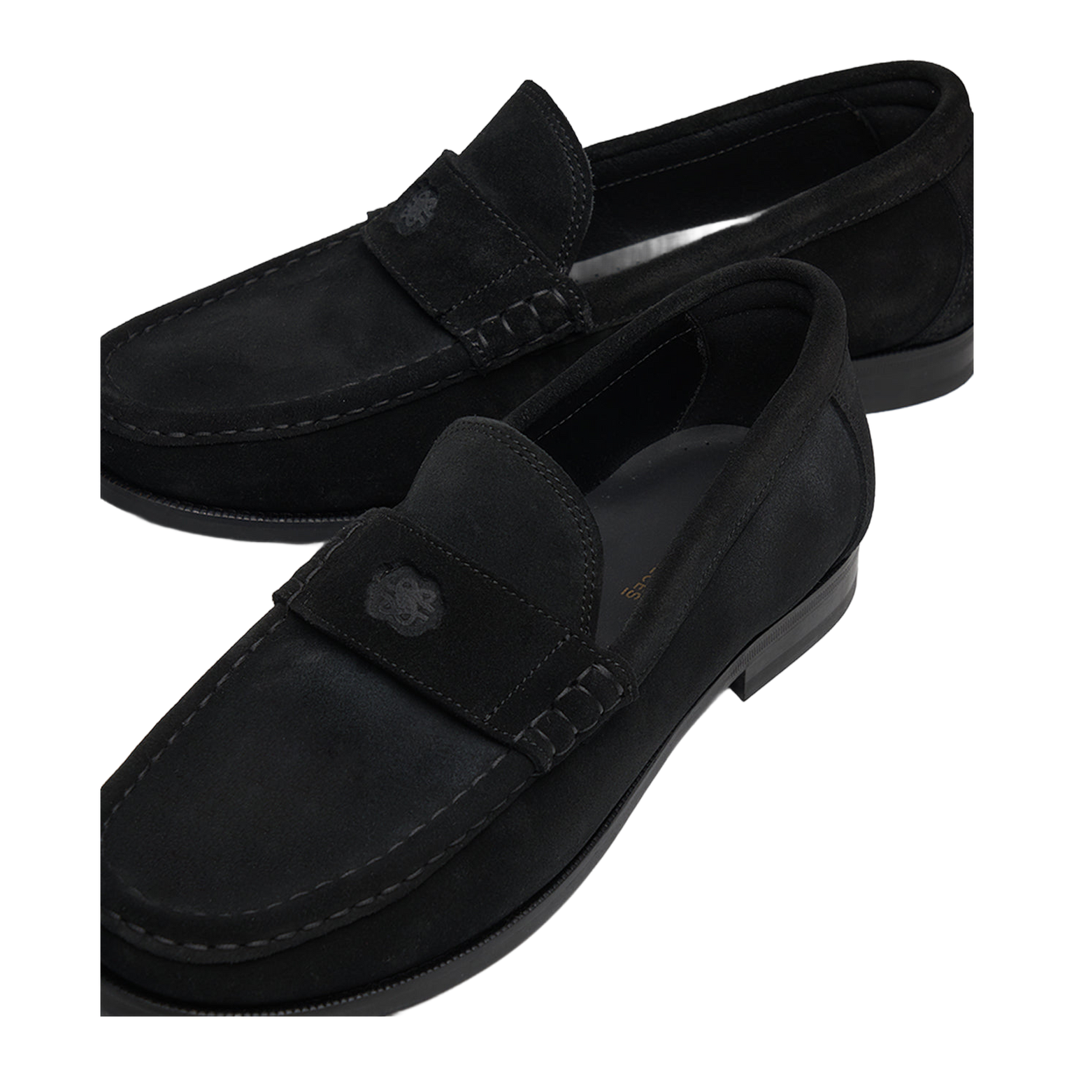 Lux Loafer Suede Black