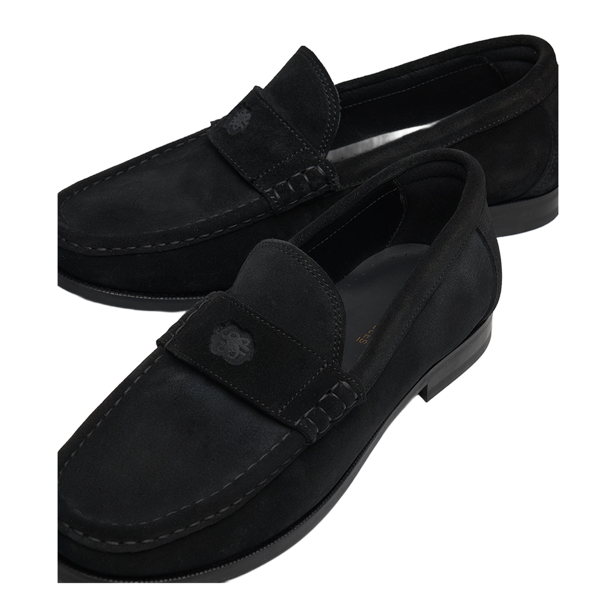 Lux Loafer Suede Black