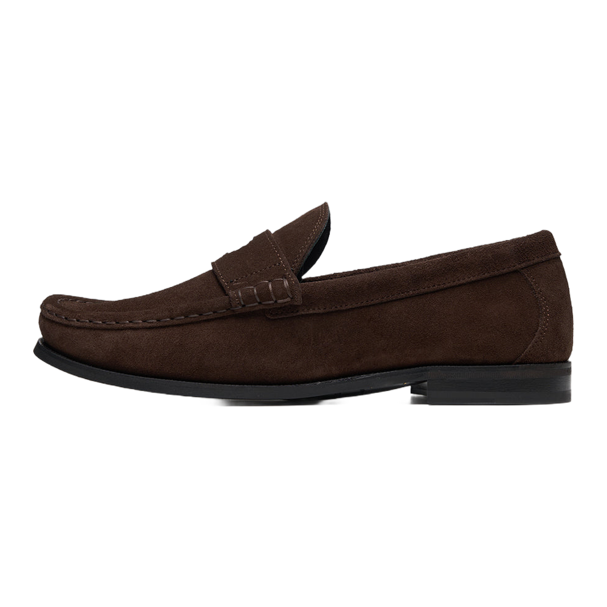 Lux Loafer Suede Chocolate