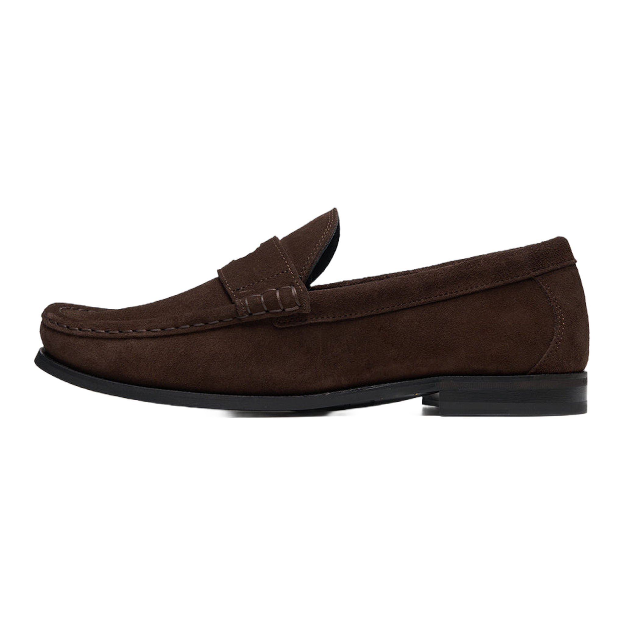 Lux Loafer Suede Chocolate