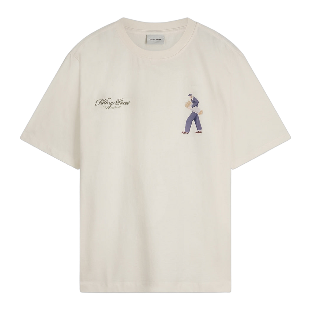T-shirt Bakery Antique White