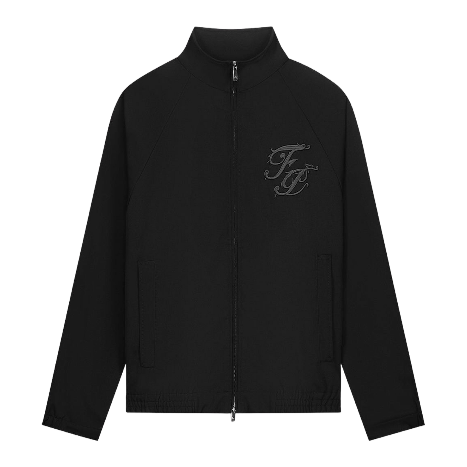 Track Jacket Raglan Black