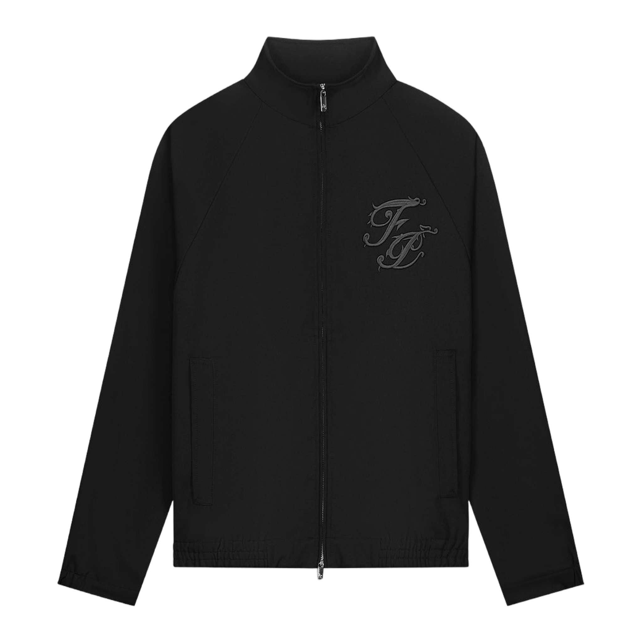 Track Jacket Raglan Black