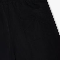 LOGO TRACK SHORT BLACK / ORANGE