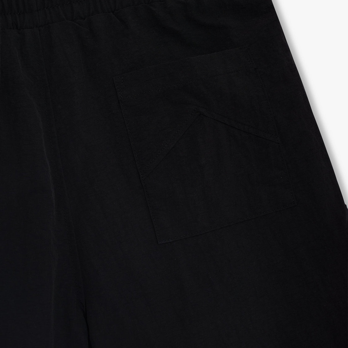 LOGO TRACK SHORT BLACK / ORANGE
