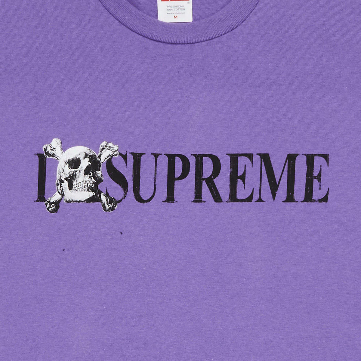 Supreme Skull Tee 'Purple' · kolab