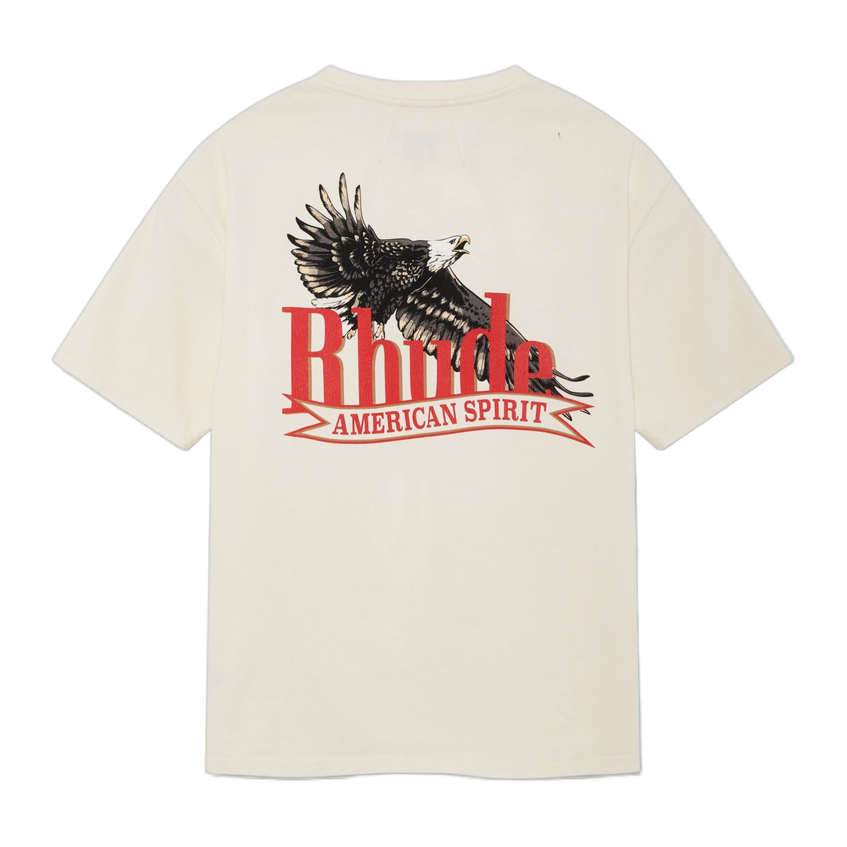 RHUDE AMERICAN SPIRIT POCKET TEE VINTAGE WHITE